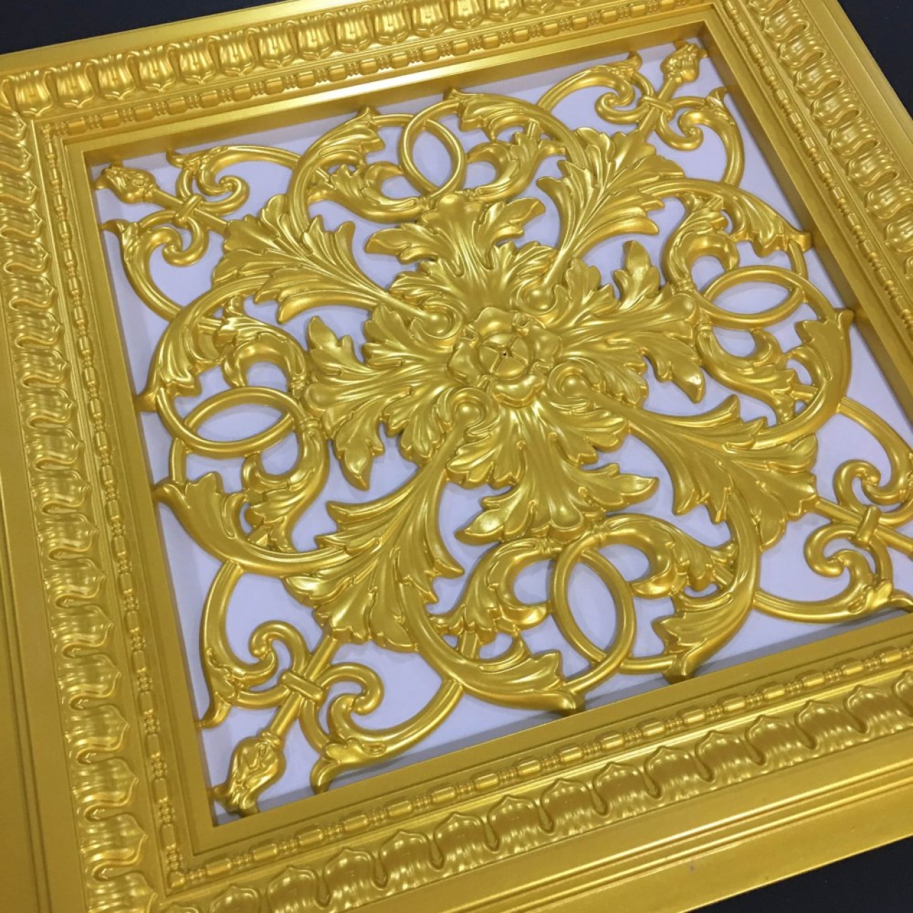 Decogold Avangart 60x60 cm Tavan Panel Altın