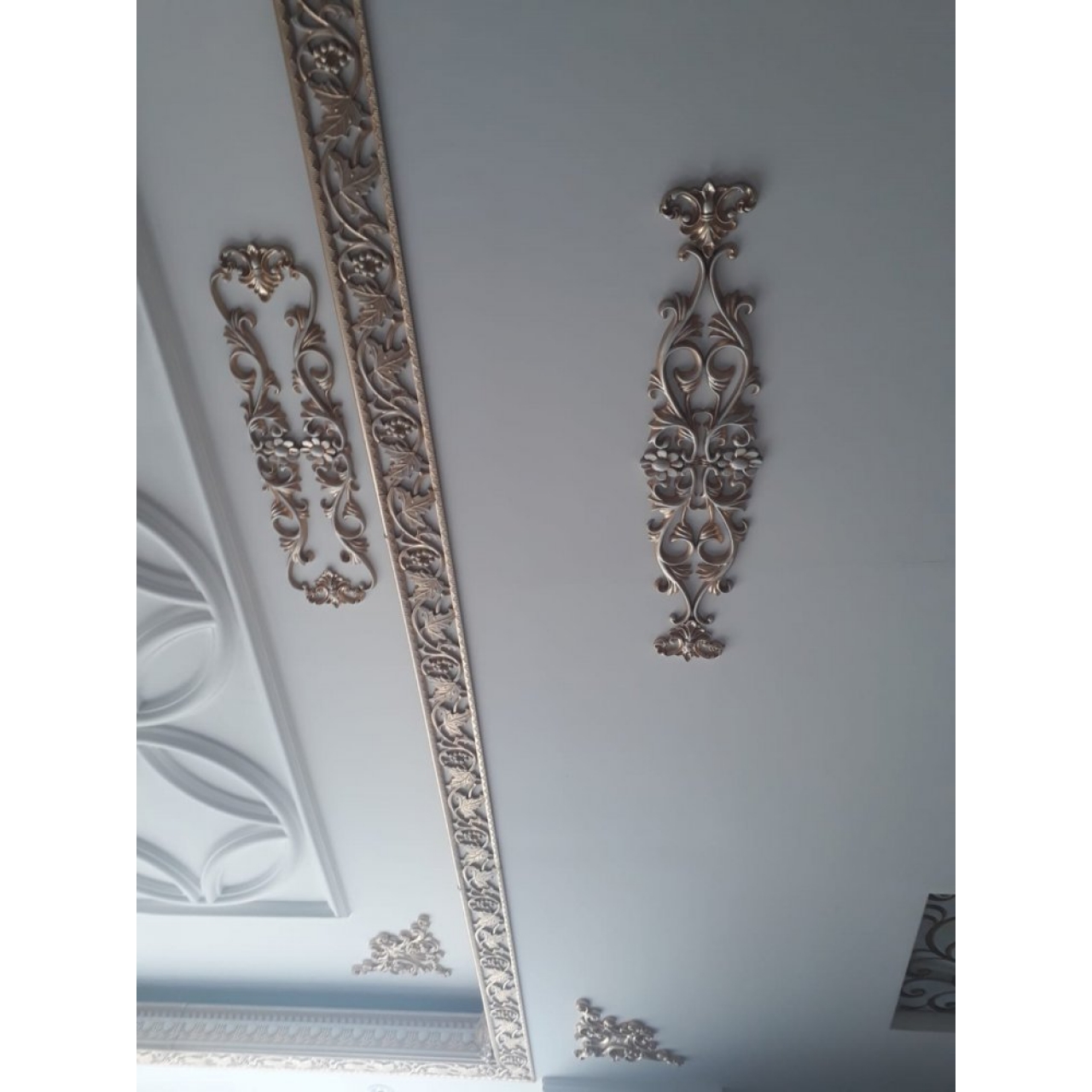 Decozza Decogold Boyanabilir Dekoratif Papatya Motifi 10*65 cm