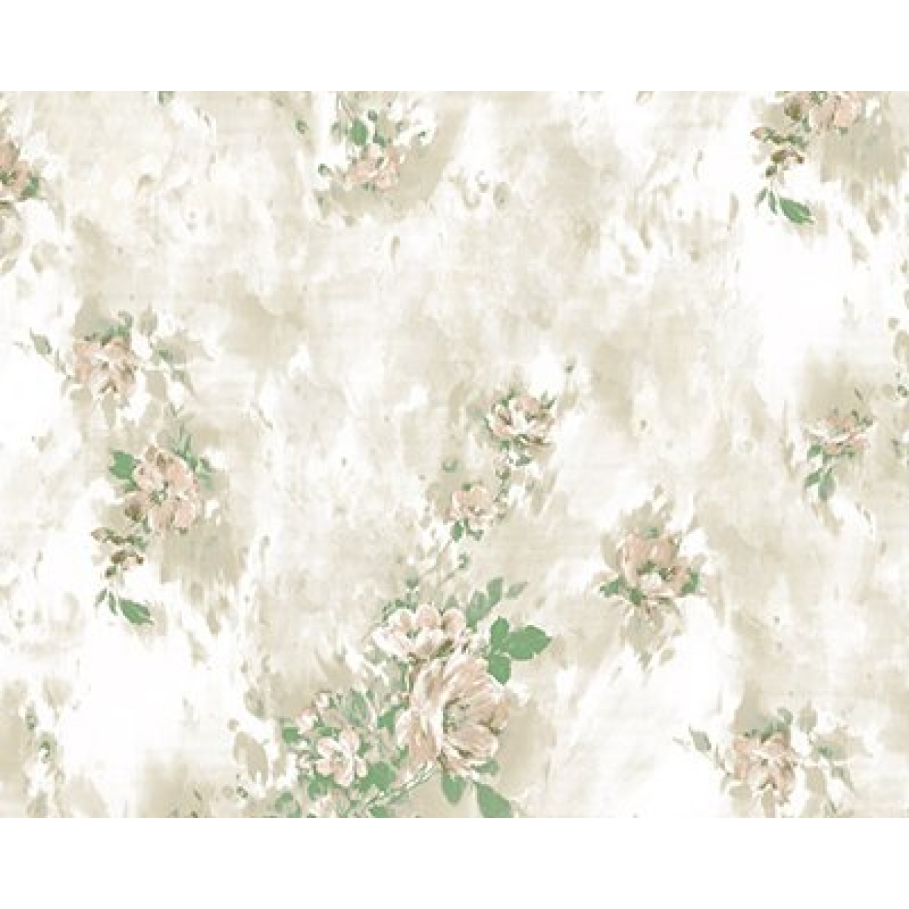 Decowall Crown Yeşil Çiçekli Duvar Kağıdı 4414-03
