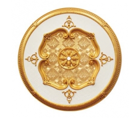 Decogold Saray Tavan Oval Altın Göbek 120 cm