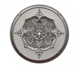 Decogold Saray Tavan Oval Gümüş Göbek 120 cm
