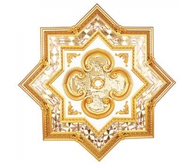 Decogold Saray Tavan Yıldız Altın Göbek 120 cm