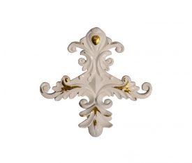 Decogold Beyaz Altın Saray Tavan Kartonpiyer Ek Kapama Motif 13*13 cm