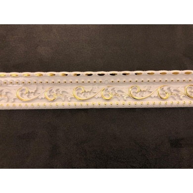 Decogold Beyaz Altın Saray Tavan Kartonpiyer 13*95 cm